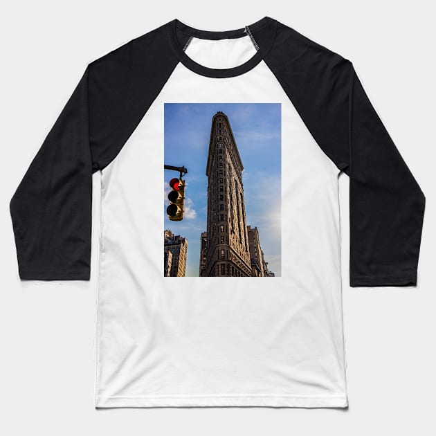 Flat Iron, New York, New York, USA Baseball T-Shirt by VickiWalsh
